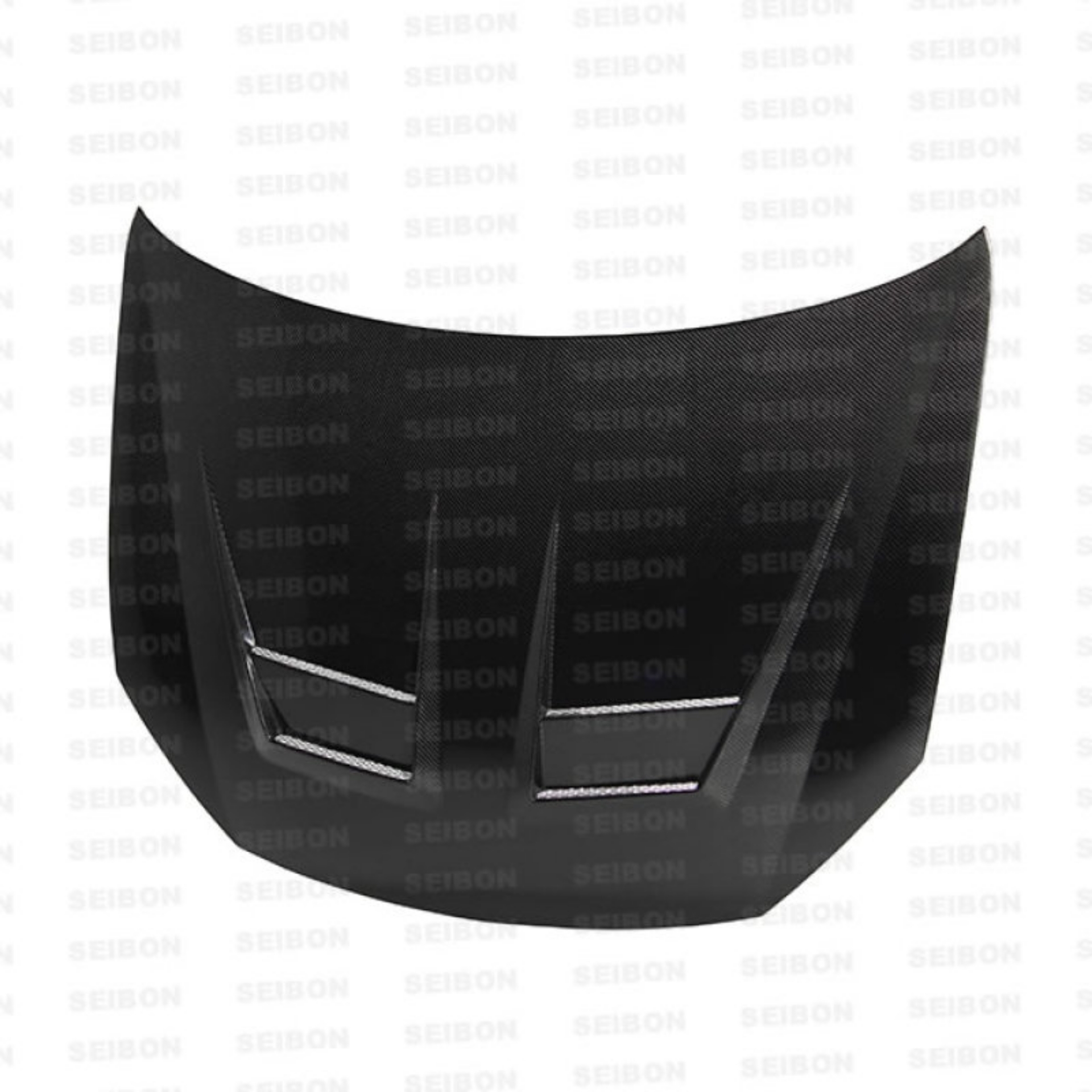 Picture of Seibon 10-11 VW Golf GTI 5K-MK6 DV Carbon Fiber Hood w- Shaved Emblem