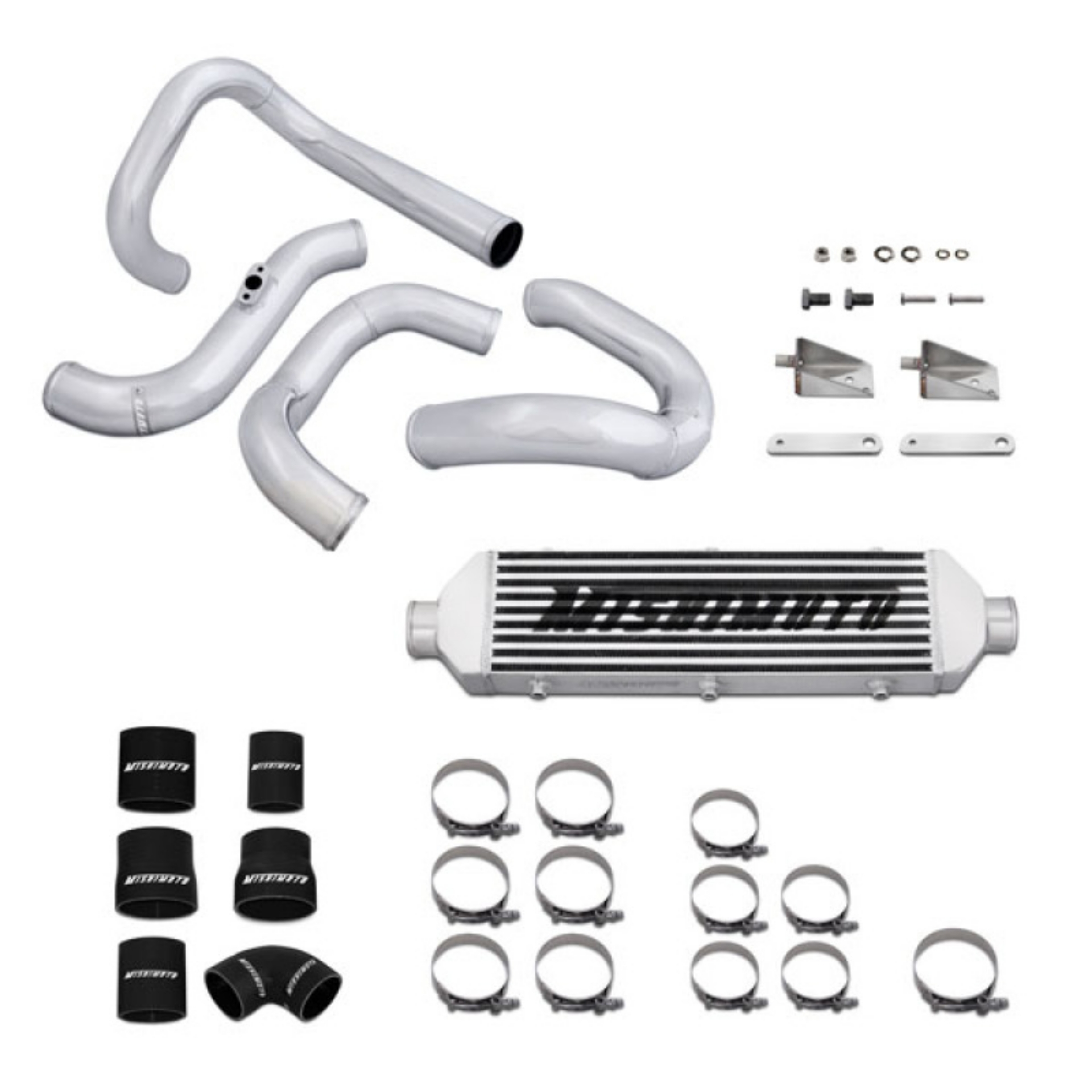 Picture of Mishimoto 10-11 Hyundai Genesis Coupe Silver Aluminum Intercooler Kit