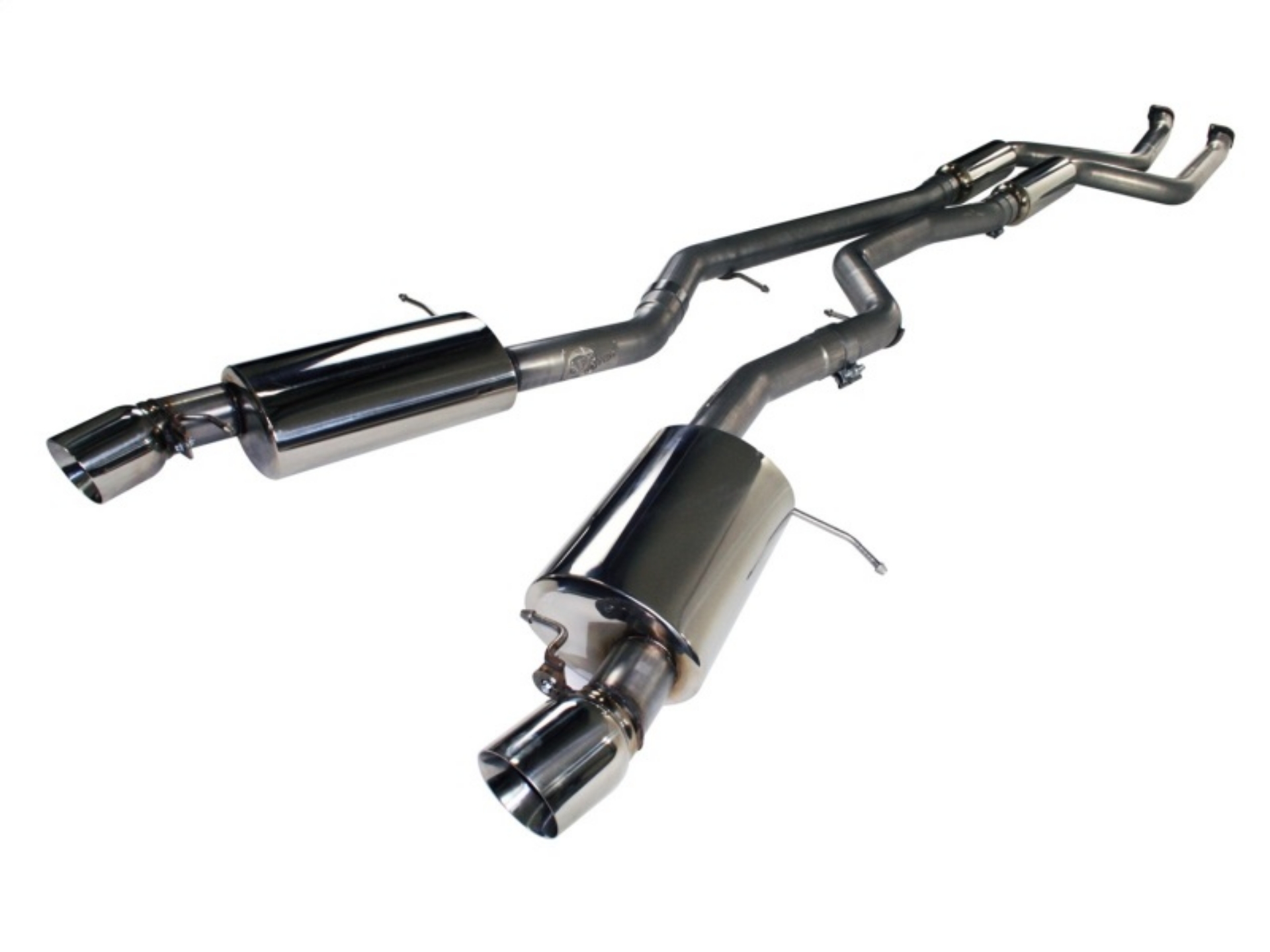 Picture of aFe MACHForce XP 11-12 BMW 335i L6-3-0L N55 E90-92 304SS 2-75in- Cat-Back Exhaust System