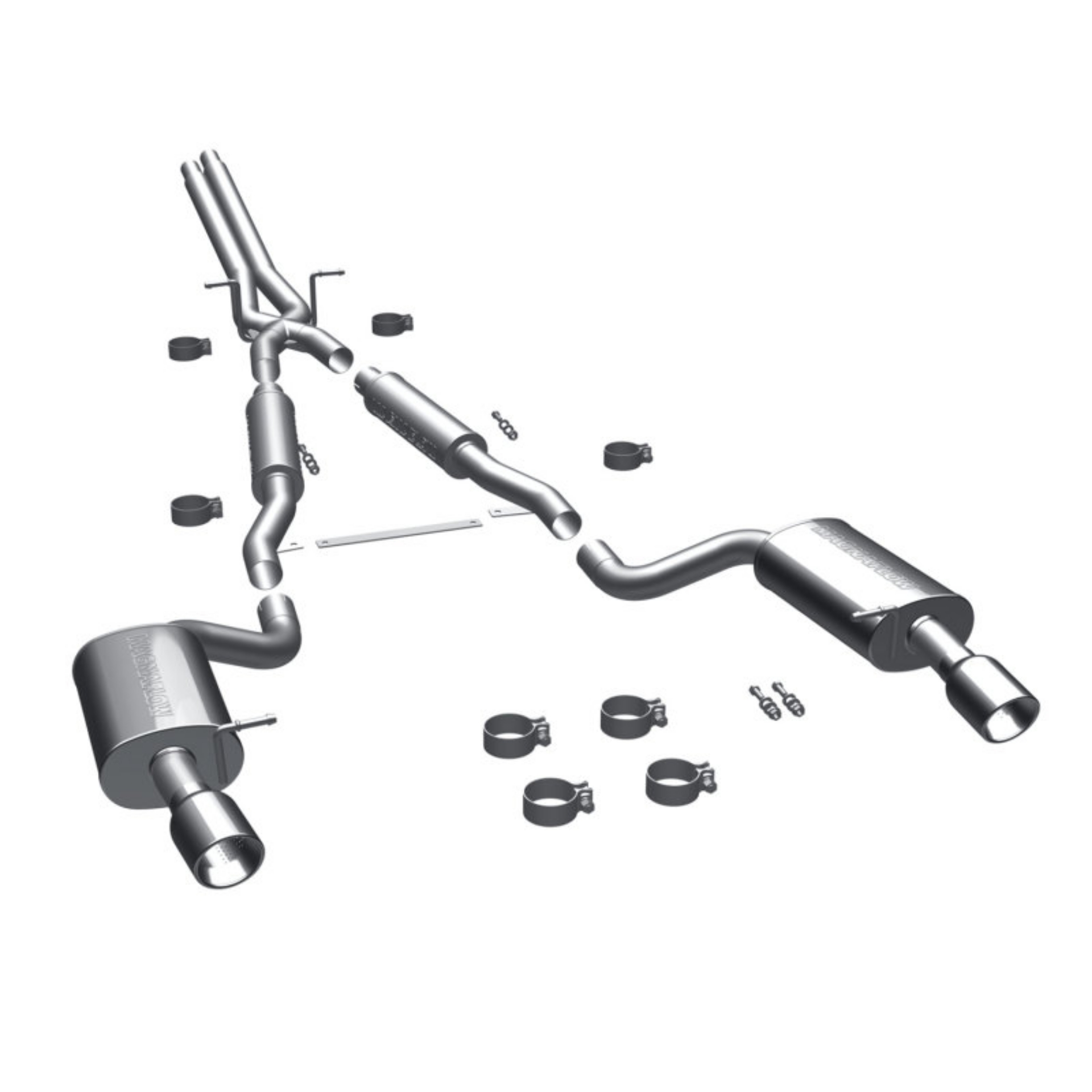 Picture of MagnaFlow SYS C-B 97-04 Audi A6 2-7L Bi-Turbo
