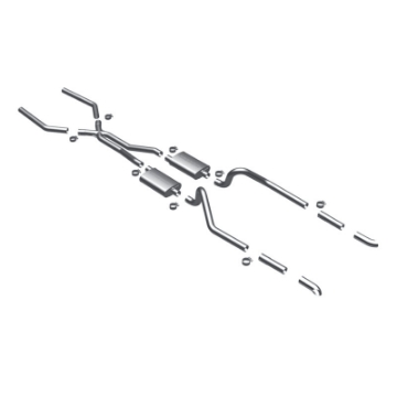Picture of MagnaFlow SYS C-B 67-70 Mustang 2-50inch w-Tru-X