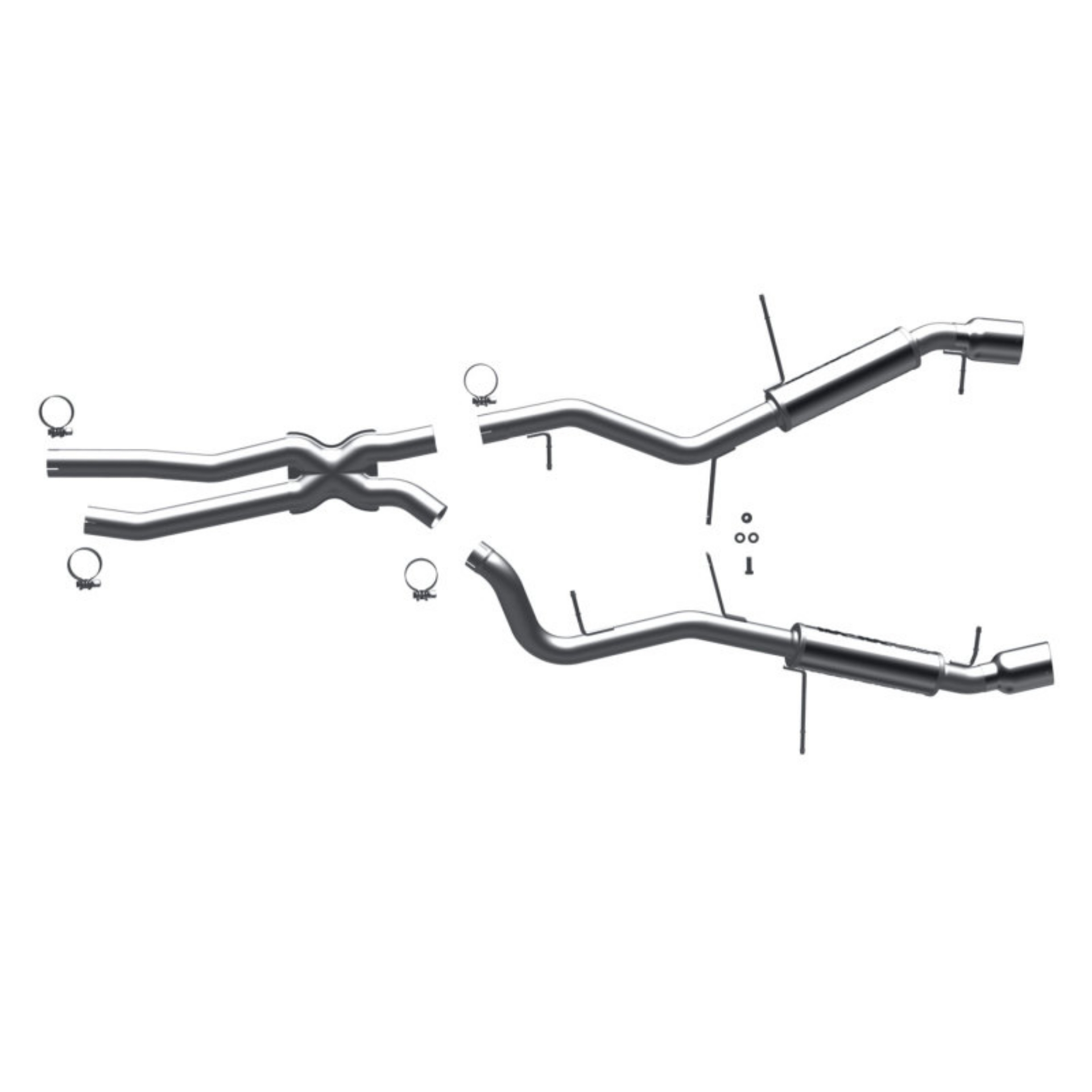 Picture of MagnaFlow SYS C-B 07-10 BMW 335i Sedan Sport