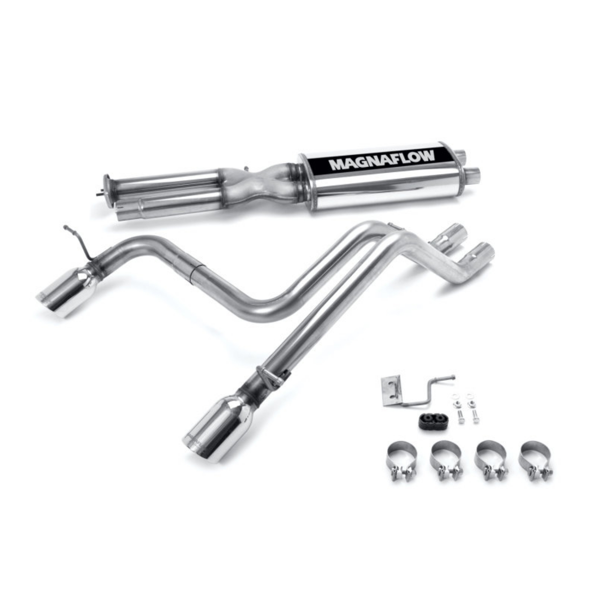 Picture of MagnaFlow Sys C-B 03-06 Hummer H2 split rear
