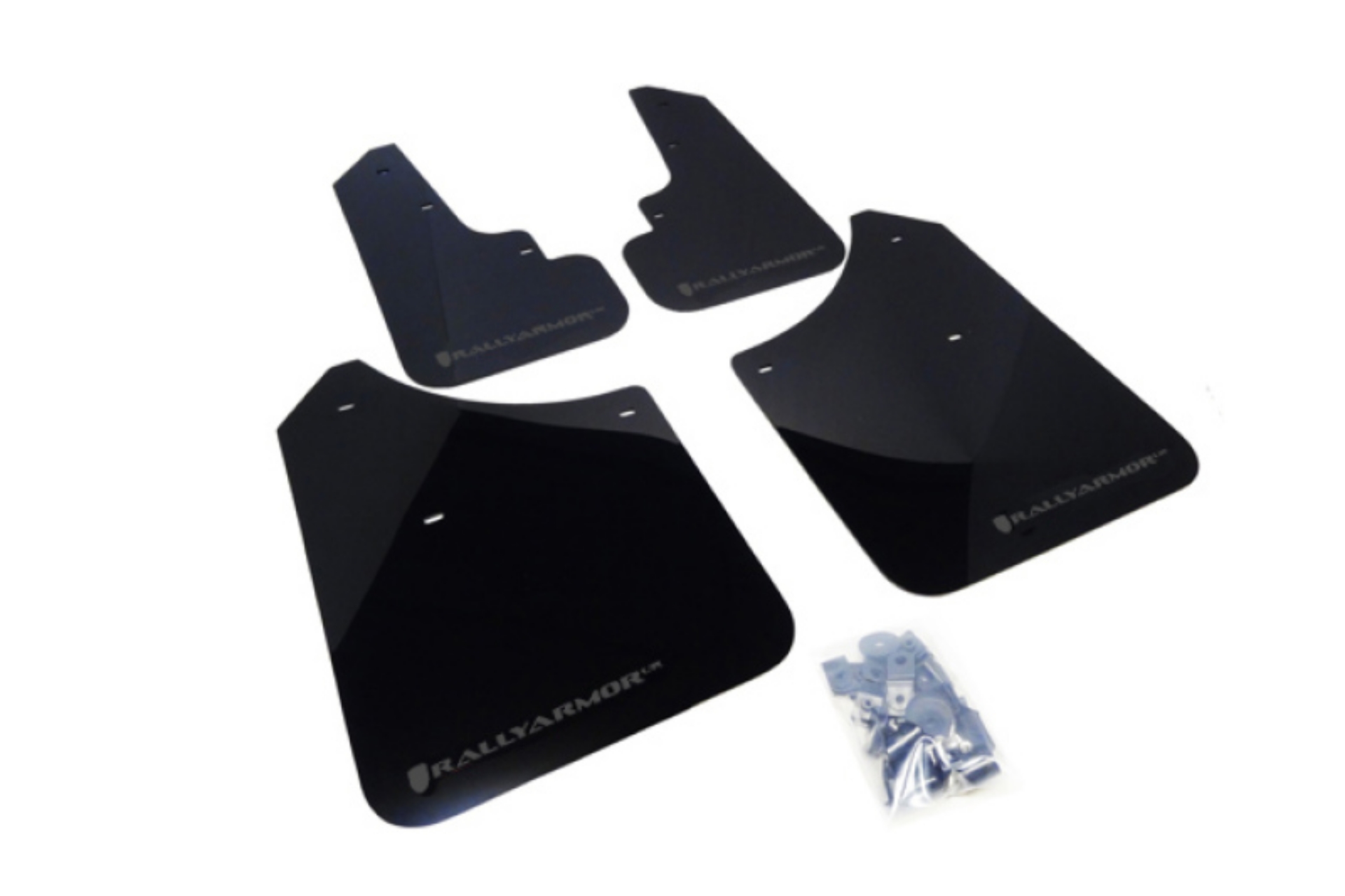 Picture of Rally Armor 03-08 Subaru Forester Black UR Mud Flap w- Grey Logo