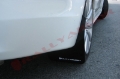 Picture of Rally Armor 07-17 Mitsubishi Lancer Black UR Mud Flap w- White Logo