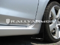 Picture of Rally Armor 04-09 Mazda3-Speed3 Black UR Mud Flap w- White Logo