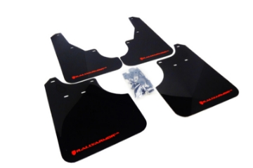 Picture of Rally Armor 09-13 Subaru Forester Black UR Mud Flap w- Red Logo