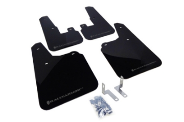 Picture of Rally Armor 10-14 Subaru Outback Black UR Mud Flap w- Grey Logo