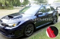 Picture of Rally Armor 11-14 Subaru WRX-STI Sedan Only Black UR Mud Flap w-Grey Logo