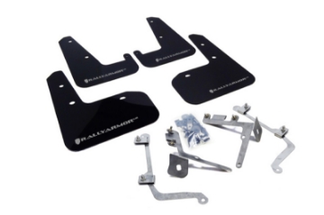 Picture of Rally Armor 11-14 Subaru WRX-STI Sedan Only Black UR Mud Flap w-Silver Logo