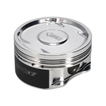 Picture of Manley 04+ Subaru WRX STi EJ257 75mm DE-STROKED 99-5mm STD Bore 8-5:1 Dish Piston Set with Rings