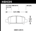 Picture of Hawk Subaru Baja-Forester-Impreza-Legacy DTC-60 Race Rear Brake Pads