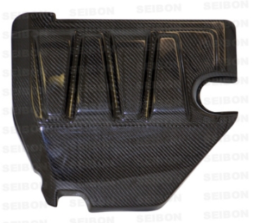 Picture of Seibon 08-12 Mitsubishi Lancer Evo X Carbon Fiber Engine Cover