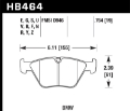 Picture of Hawk BMW 330Ci-330i-330Xi-M3-X3-Z4 HT-10 Front Race Pads