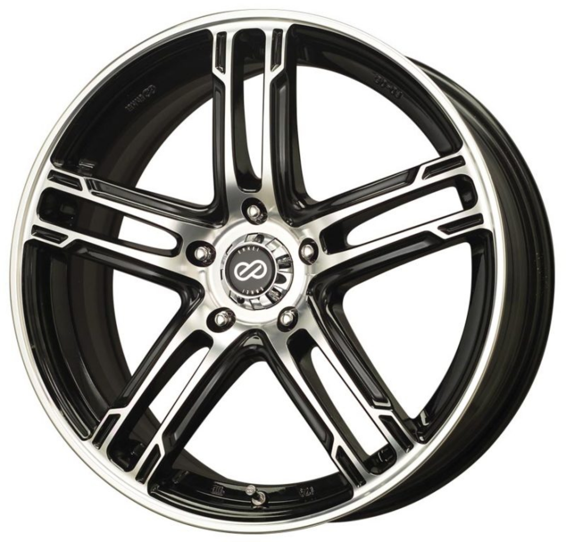 Picture of Enkei FD-05 18x7-5 5x114-3 45mm Offset Black Machined Wheel