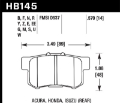 Picture of Hawk Acura - Honda - Suzuki DTC-30 Race Rear Brake Pads