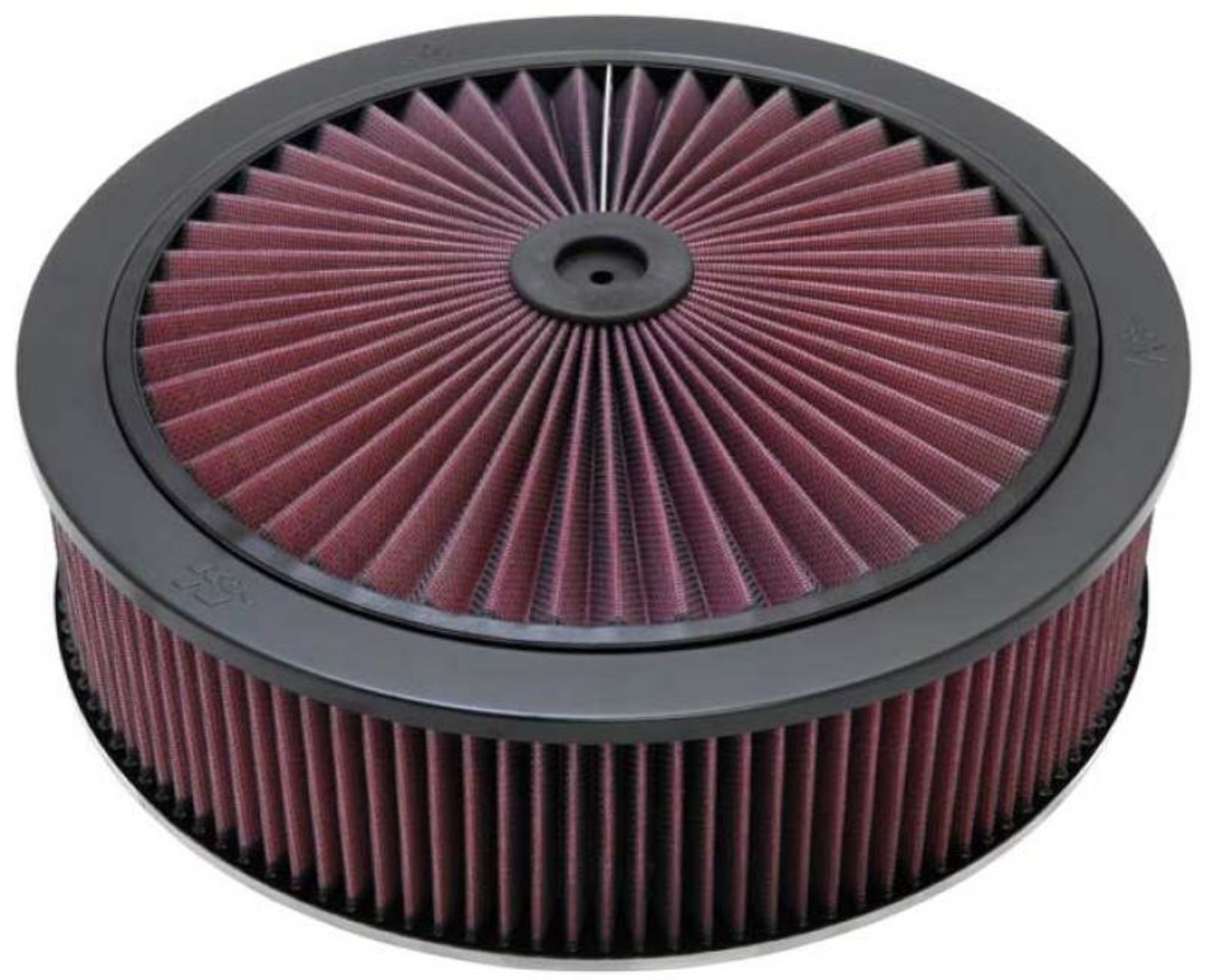 Picture of K&N X-Stream Top Filter Black 14 inch OD 5-125 inch Neck Flange 5-875 inch H