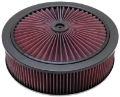 Picture of K&N X-Stream Top Filter Black 14 inch OD 5-125 inch Neck Flange 5-875 inch H