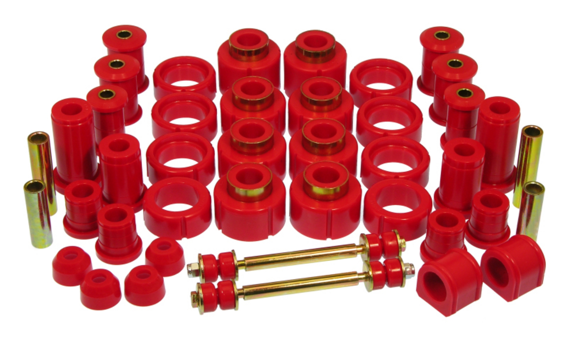 Picture of Prothane 88-98 Chevy Std - Xtra Cab 4wd Total Kit - Red