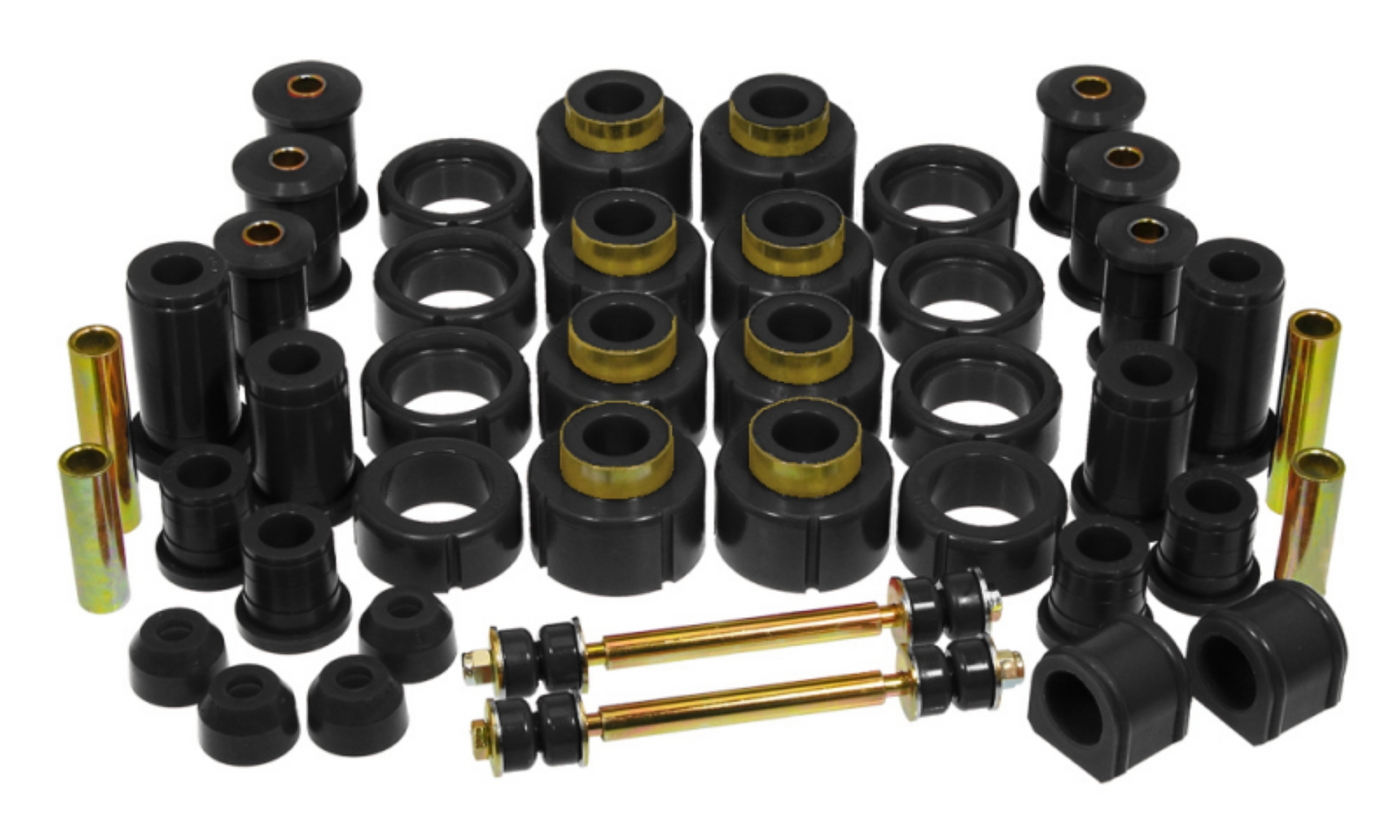 Picture of Prothane 88-98 Chevy Std - Xtra Cab 4wd Total Kit - Black