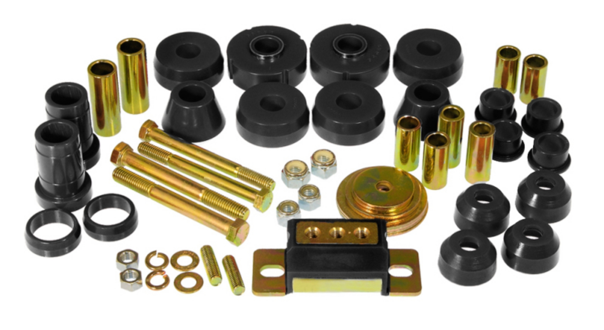 Picture of Prothane 63-66 Chevy C10 2wd Total Kit - Black