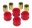 Picture of Prothane 63-96 Chevy Corvette Rear End Link Kit - Red