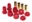 Picture of Prothane 88-96 Chevy Corvette Front End Link Kit - Red