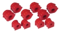 Picture of Prothane 06+ Honda Civic Front-Rear Sway Bar Bushing Kit - Red