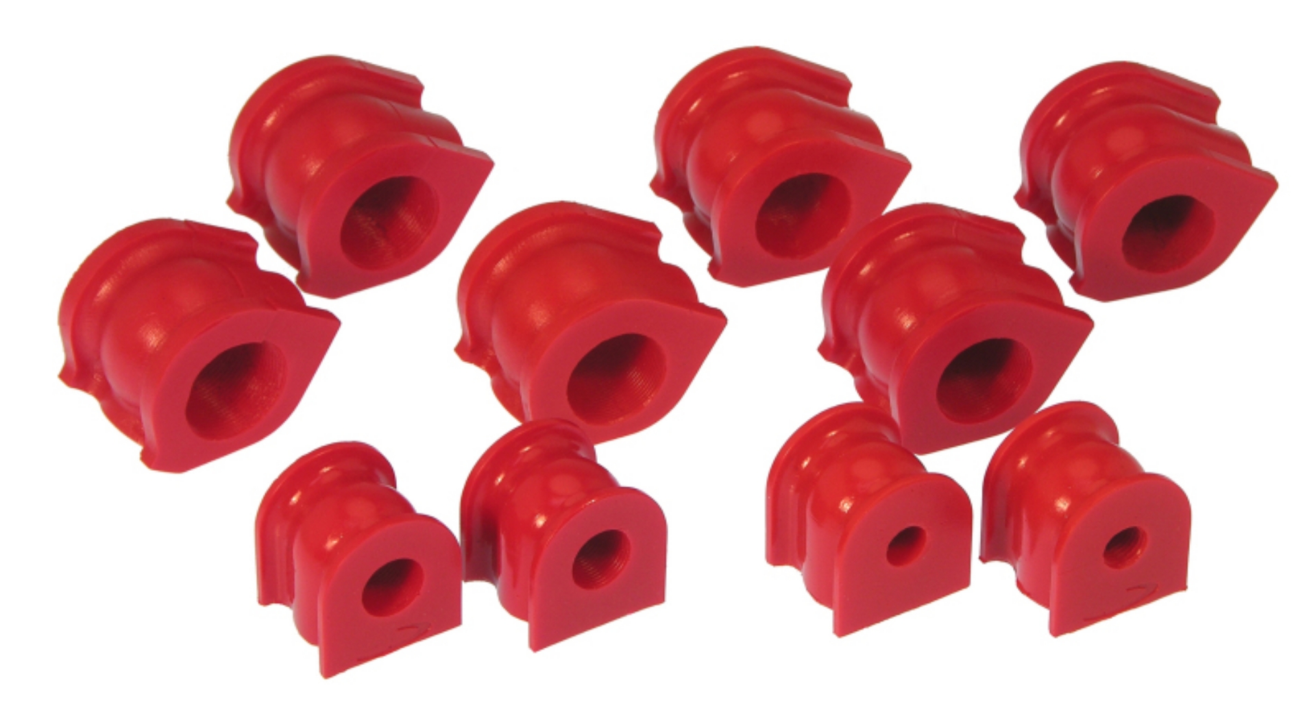Picture of Prothane 06+ Honda Civic Front-Rear Sway Bar Bushing Kit - Red