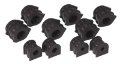 Picture of Prothane 06+ Honda Civic Front-Rear Sway Bar Bushing Kit - Black