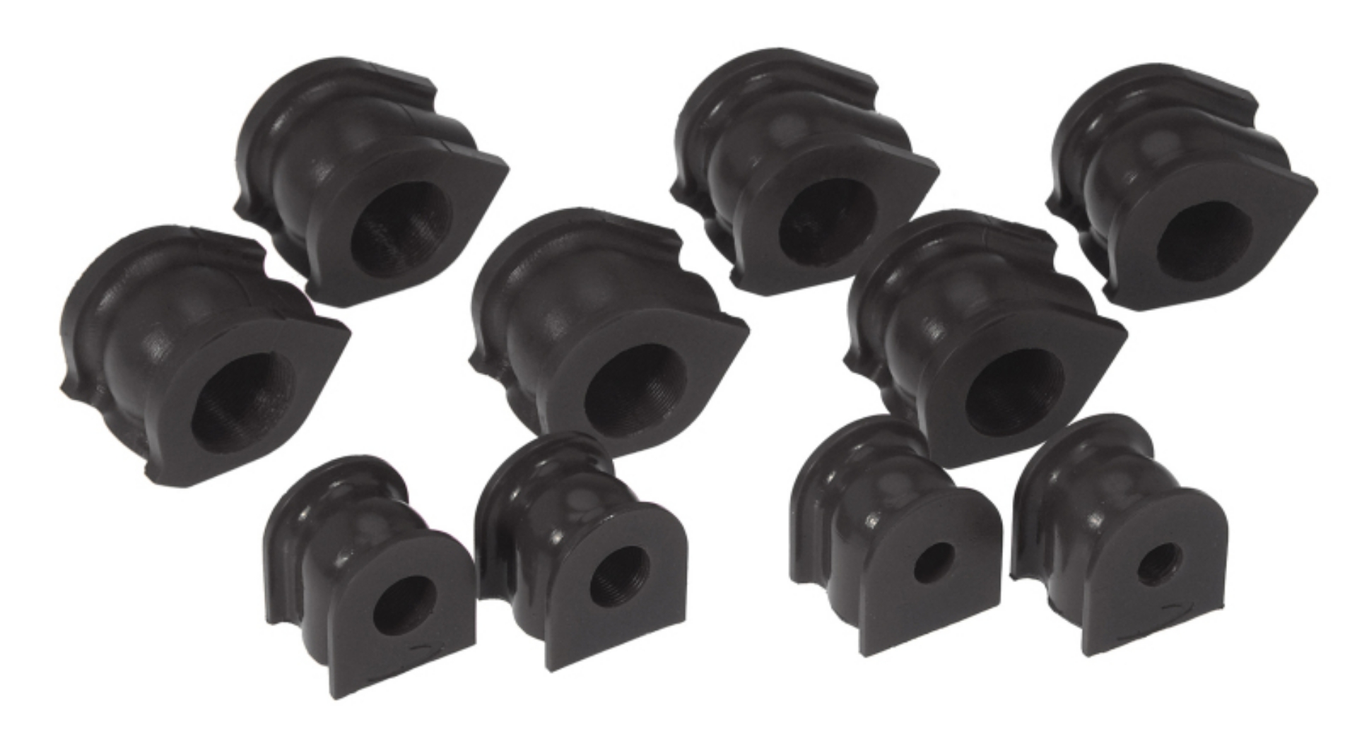 Picture of Prothane 06+ Honda Civic Front-Rear Sway Bar Bushing Kit - Black
