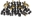 Picture of Prothane 92-95 Honda Civic Total Kit - Black