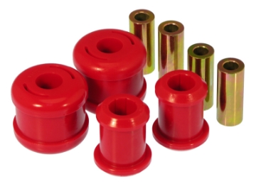 Picture of Prothane 01-02 Honda Civic Front Control Arm Bushings - Red