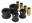 Picture of Prothane 01-02 Honda Civic Front Control Arm Bushings - Black