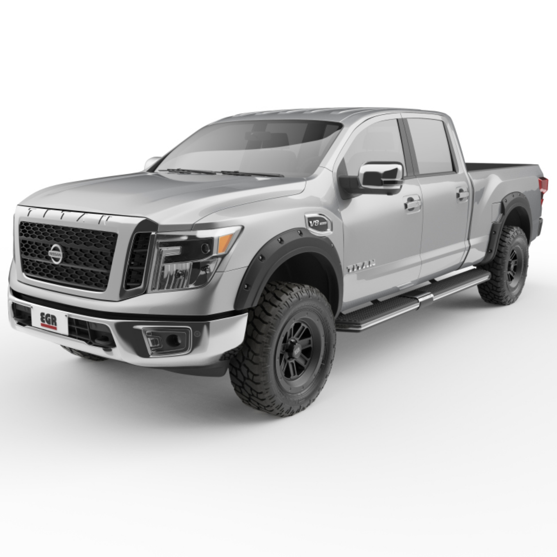 Picture of EGR 2017 Nissan Titan Bolt-On Look Fender Flares - Set