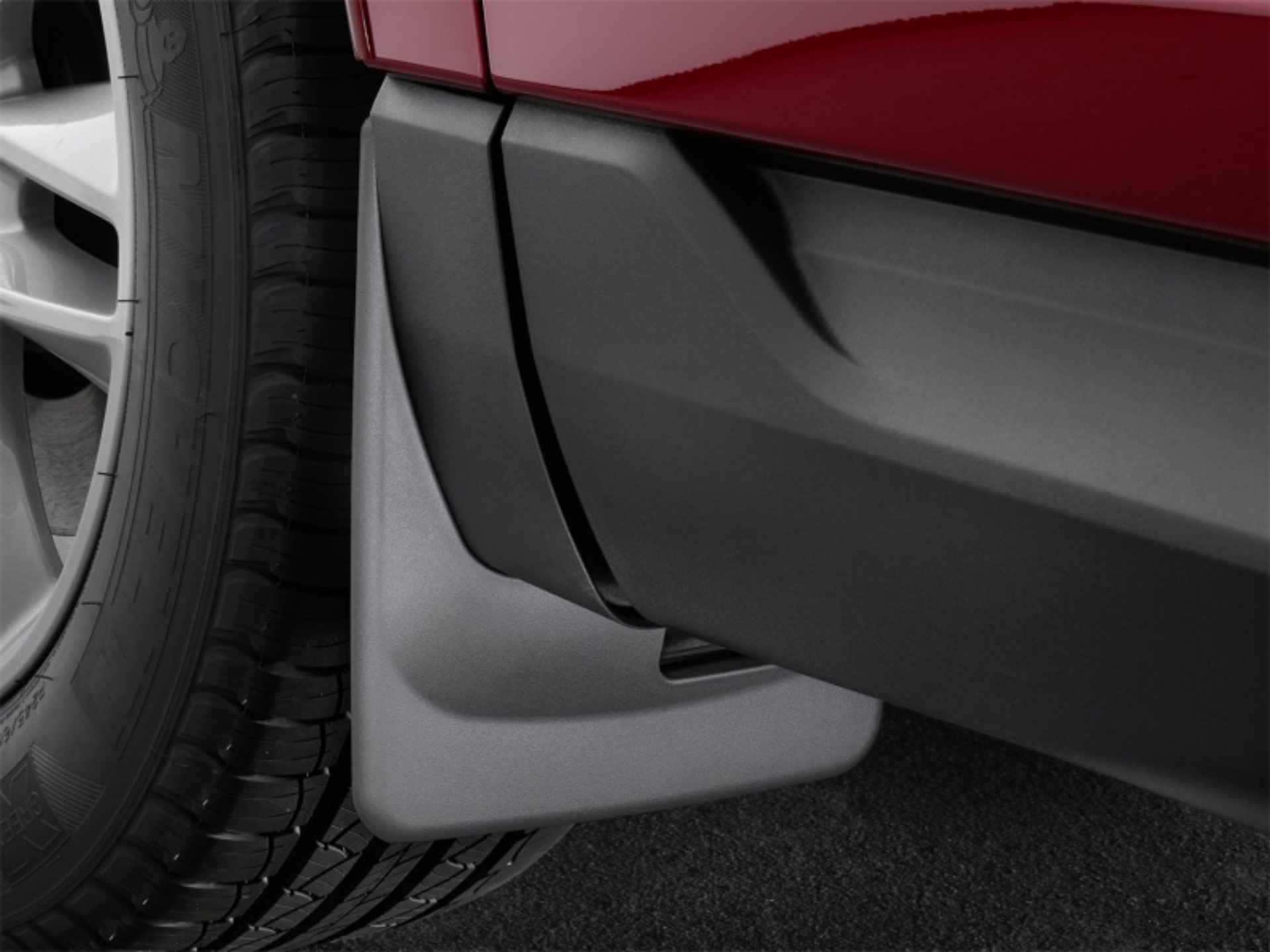 Picture of WeatherTech 15+ Ford Edge SE - SEL - Titanium Trim No Drill Mudflaps - Black Not For Sport Trim