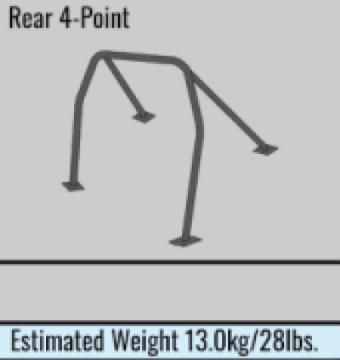 Picture of Cusco Safety 21 2-Passenger 4-Point BLK Roll Cage Subaru WRX GDA 01-07 S-O-No Cancel