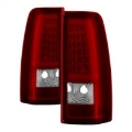 Picture of xTune Chevy Silverado 1500-2500-3500 99-02 - Version 3 Tail Lights Red Clear ALT-ON-CS99V3-LBLED-RC