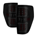Picture of xTune Ford F150 09-14 LED Tail Lights - Black ALT-ON-FF15009-LBLED-SM