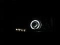 Picture of ANZO 1994-2001 Dodge Ram Projector Headlights w- Halo Black