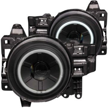 Picture of ANZO 2007-2013 Toyota Fj Cruiser Projector Headlights w- Halo Black