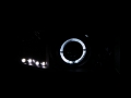 Picture of ANZO 1994-2001 Dodge Ram Projector Headlights w- Halo Black