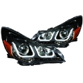 Picture of ANZO 2010-2014 Subaru Outback Projector Headlights w- U-Bar Black
