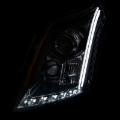 Picture of ANZO 2010-2015 Cadillac SRX Projector Headlights w- Plank Style Design Black