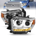 Picture of ANZO 2014-2016 Toyota Tundra Projector Headlights w- U-Bar Chrome