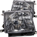 Picture of ANZO 1997-2000 Toyota Tacoma Crystal Headlights Black