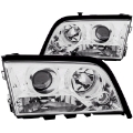 Picture of ANZO 1994-2000 Mercedes Benz C Class W202 Projector Headlights Chrome