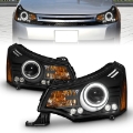 Picture of ANZO 2008-2011 Ford Focus Projector Headlights Black