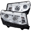 Picture of ANZO 2014-2015 Chevrolet Camaro Projector Headlights w- U-Bar Chrome