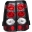 Picture of ANZO 2003-2006 Chevrolet Silverado 1500 Taillights Black